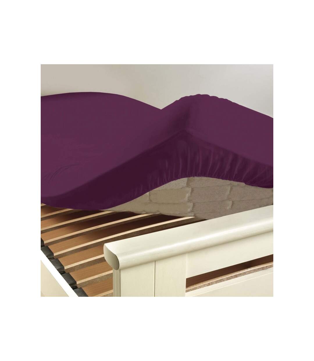 Drap Housse Lina 140x190cm Myrtille