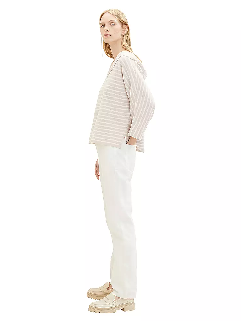 TOM TAILOR Pullover hellgrau