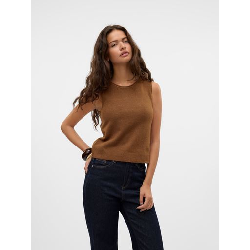 Vero Moda Lucille Knit Tanktop, Bison, M