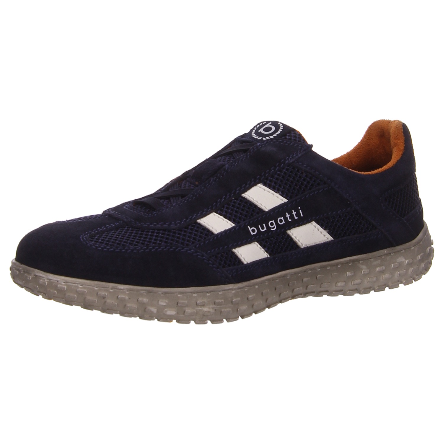 Bugatti Slipper dunkelblau blau