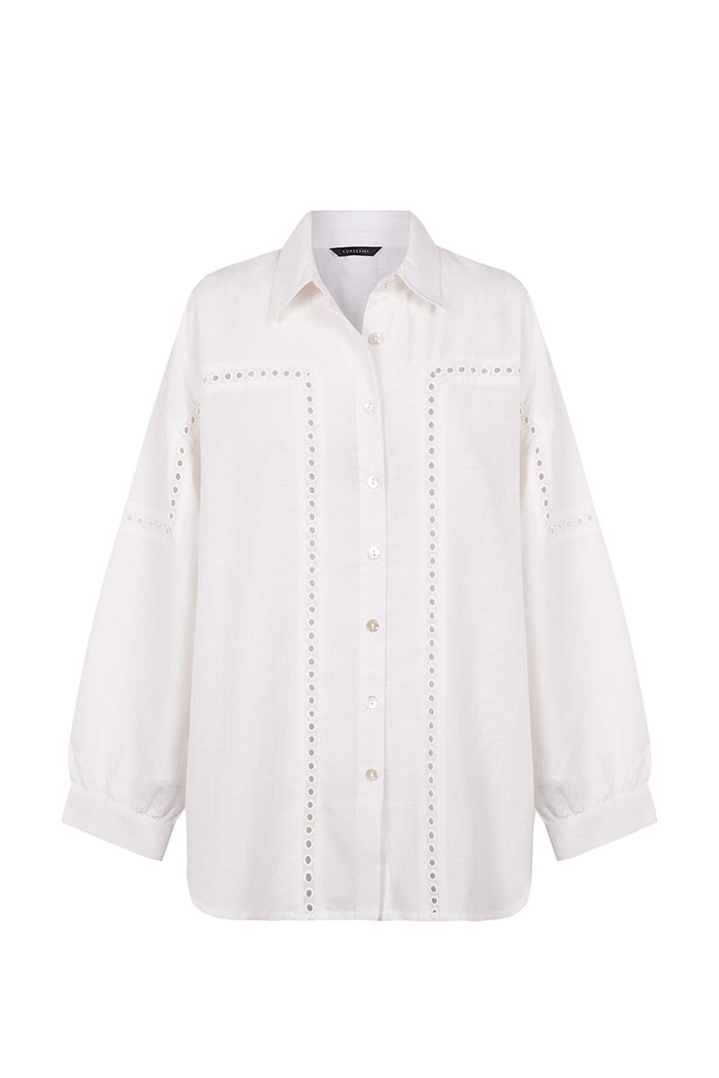 Camisa de linho - Branca
