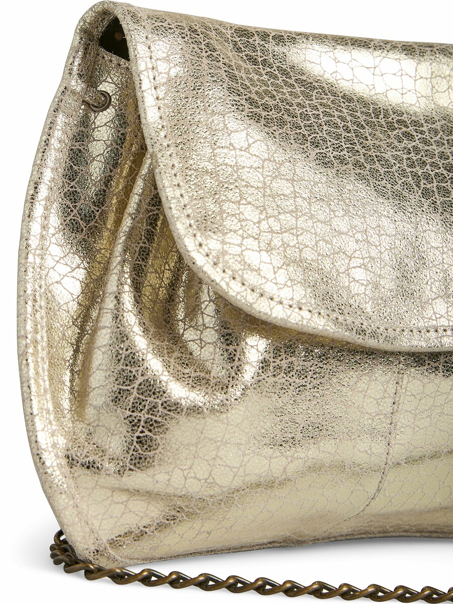 PEÇAS<br>Bolsa pequena de couro Julia