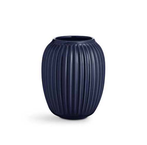 Kähler  Hammershøi vase, indigo - H: 20 cm.