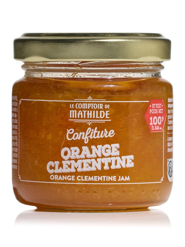 Le Comptoir de Mathilde Marmalade Geschenkset aus Orangen-Clementinen-Marmelade, Weihnachtsmarmelade und exotische Fruchtzubereitung, 3-teilig, 300 g