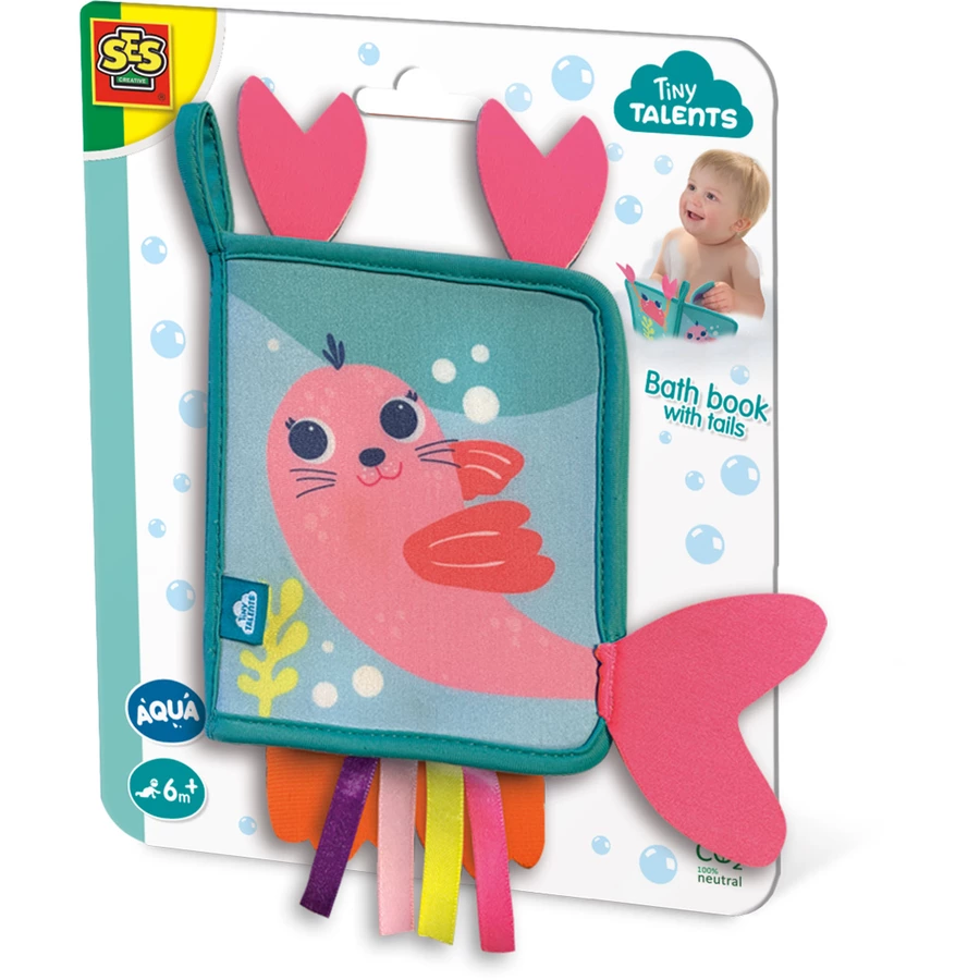 SES Creative® Meerestierschwanz Badebuch
