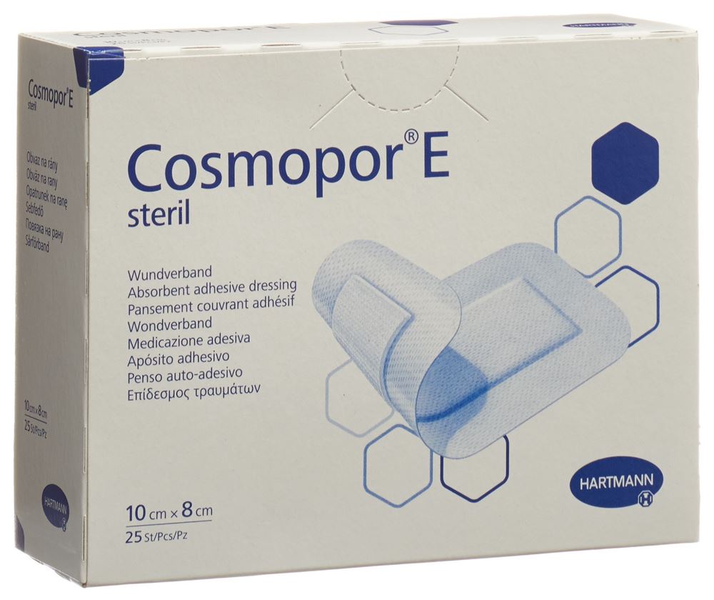 COSMOPOR Schnellverband 10cmx8cm steril 25 Stk