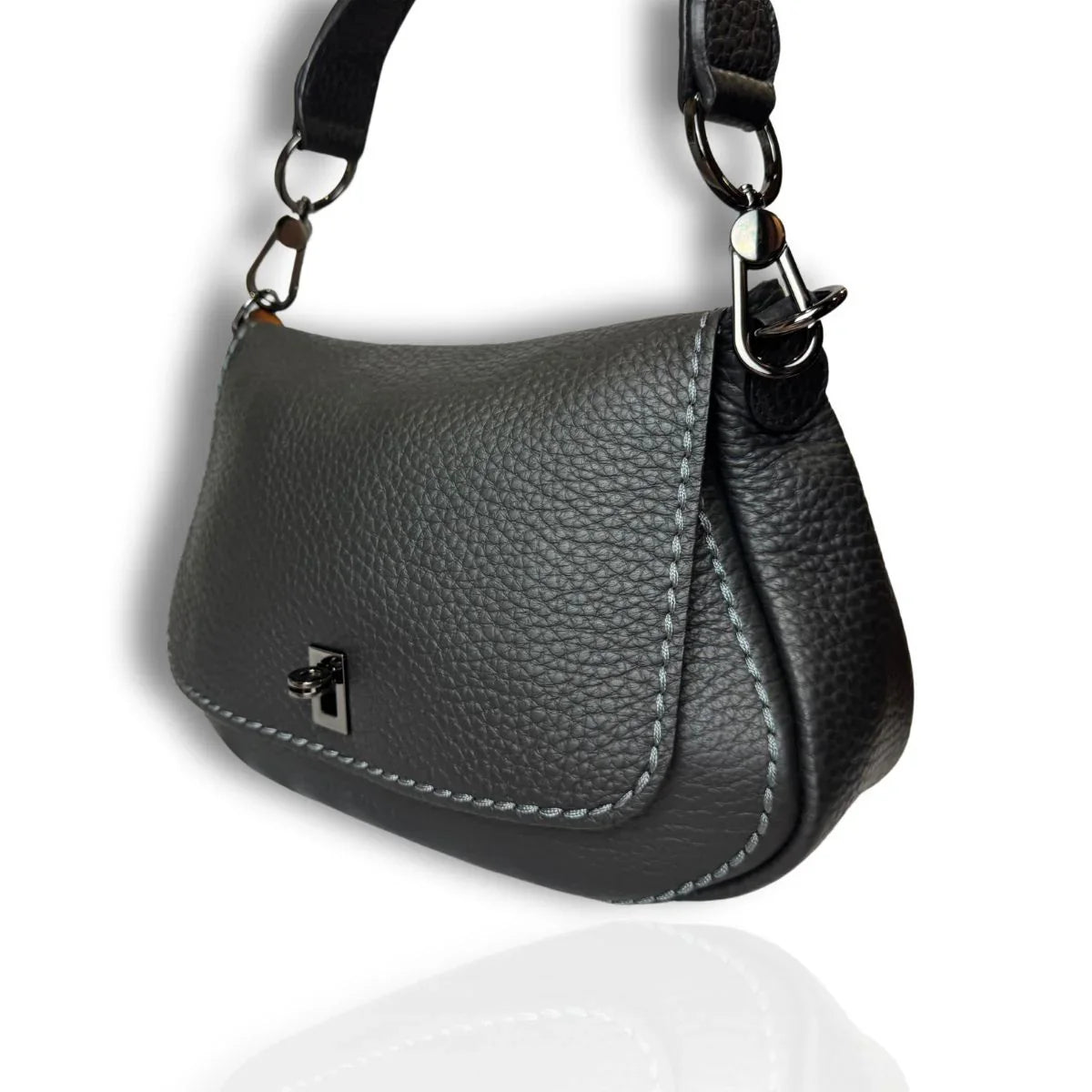 Plinio Visona | 23611 | Leren schoudertas