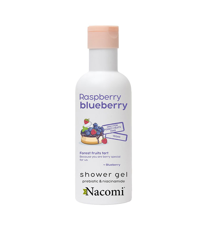 Nacomi - Gel de Banho Rejuvenescedor - Mirtilo e Framboesa
