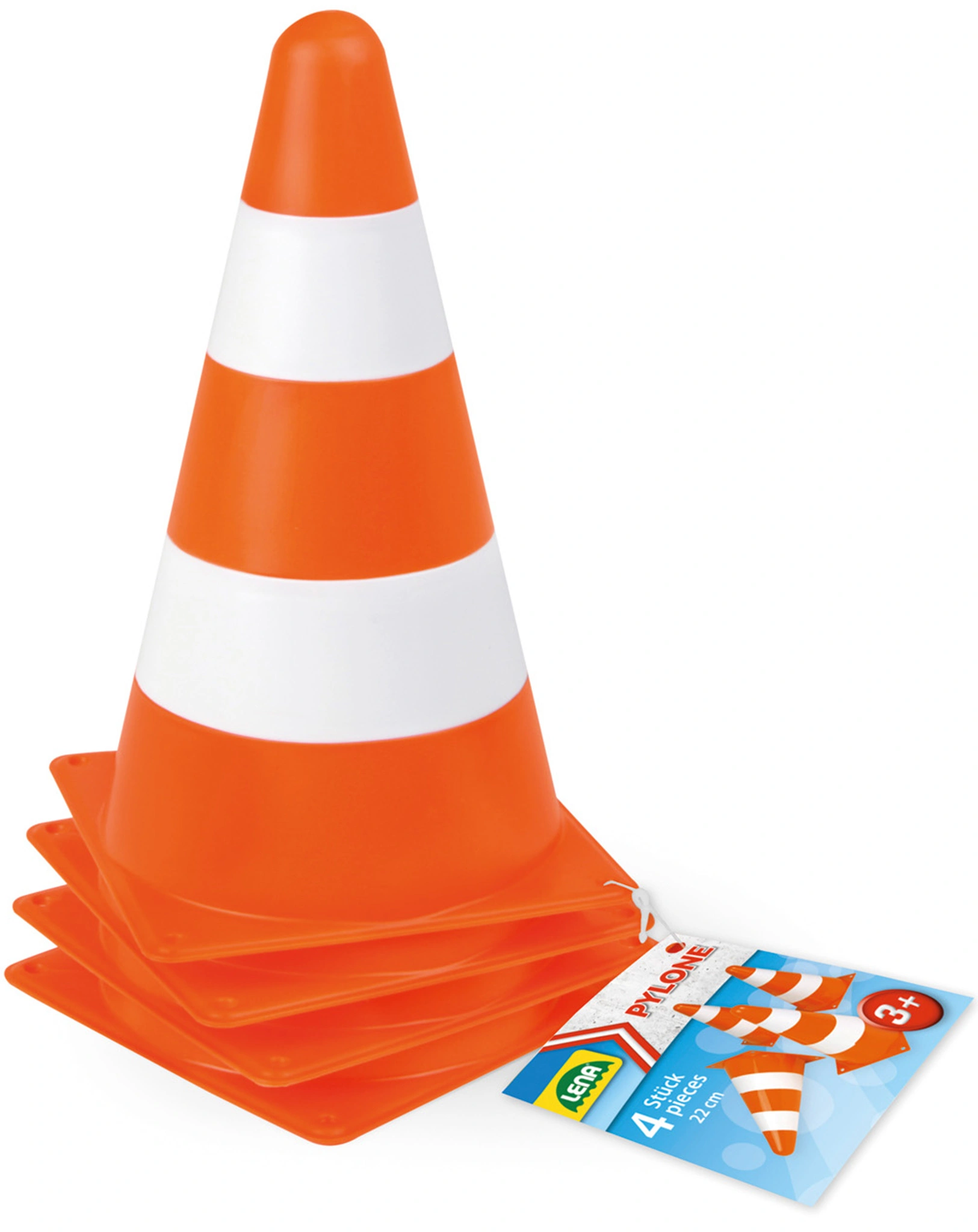 Verkehrskegel PYLONEN 4 Stück