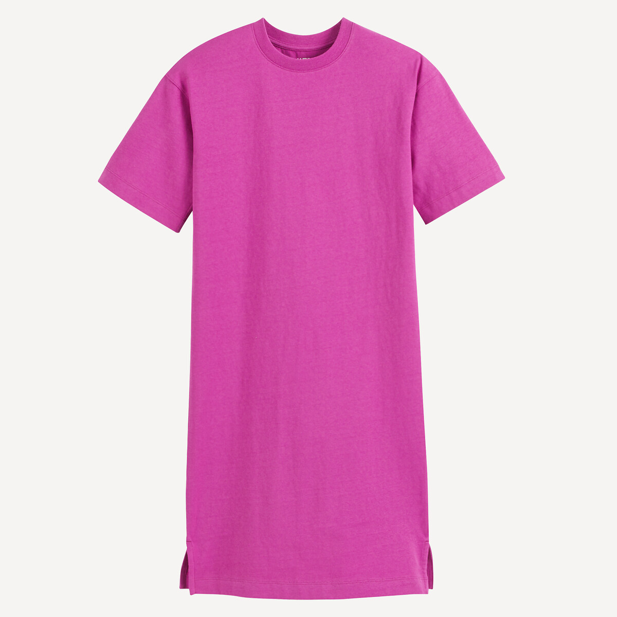 COLEÇÃO LA REDOUTE<br>Vestido camiseta reto com mangas curtas