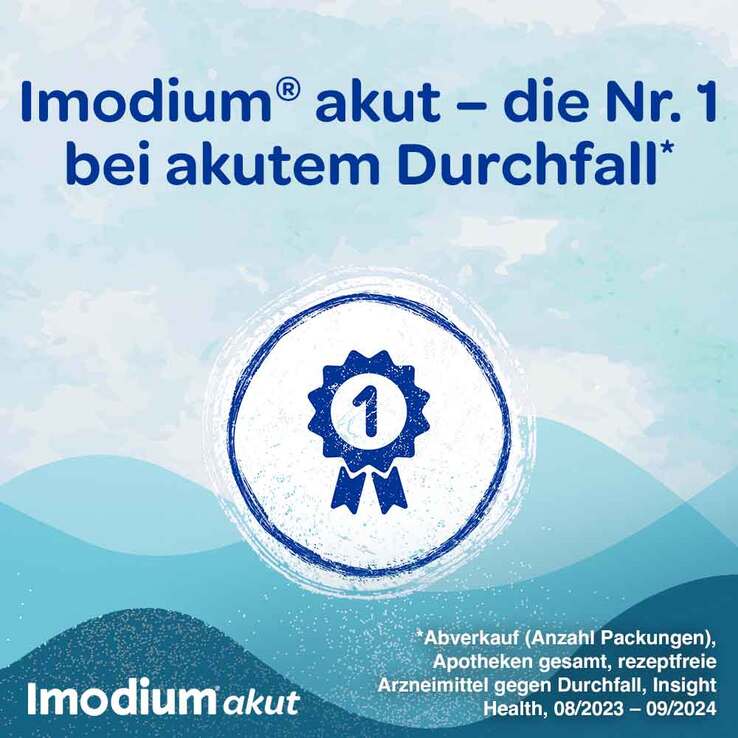 Imodium akut – bei akutem Durchfall, 6 St