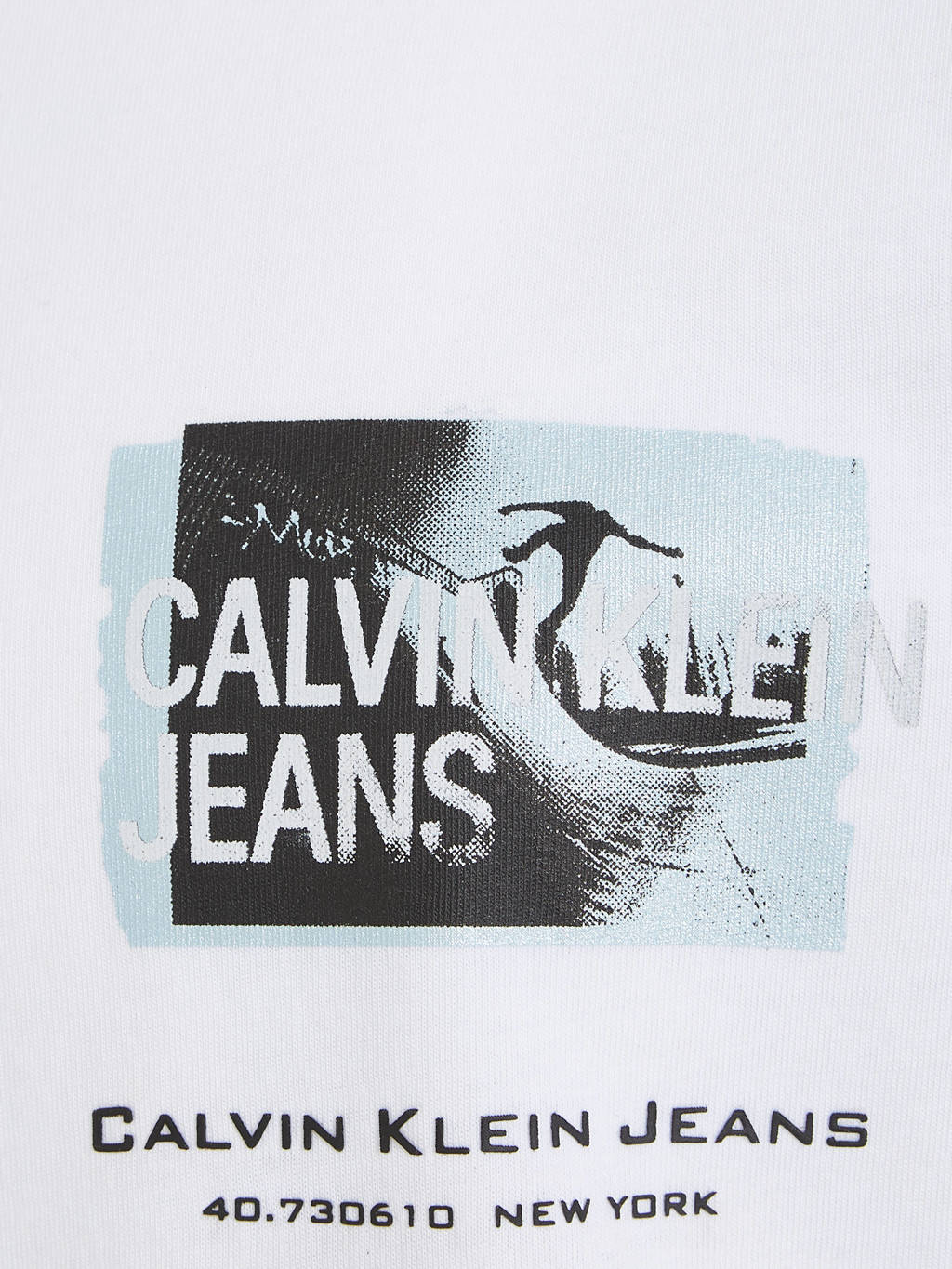 Calvin Klein T-shirt met printopdruk wit