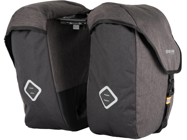 Atran Velo Zap AVS Grey Sidetaskesæt, 2 x 25L