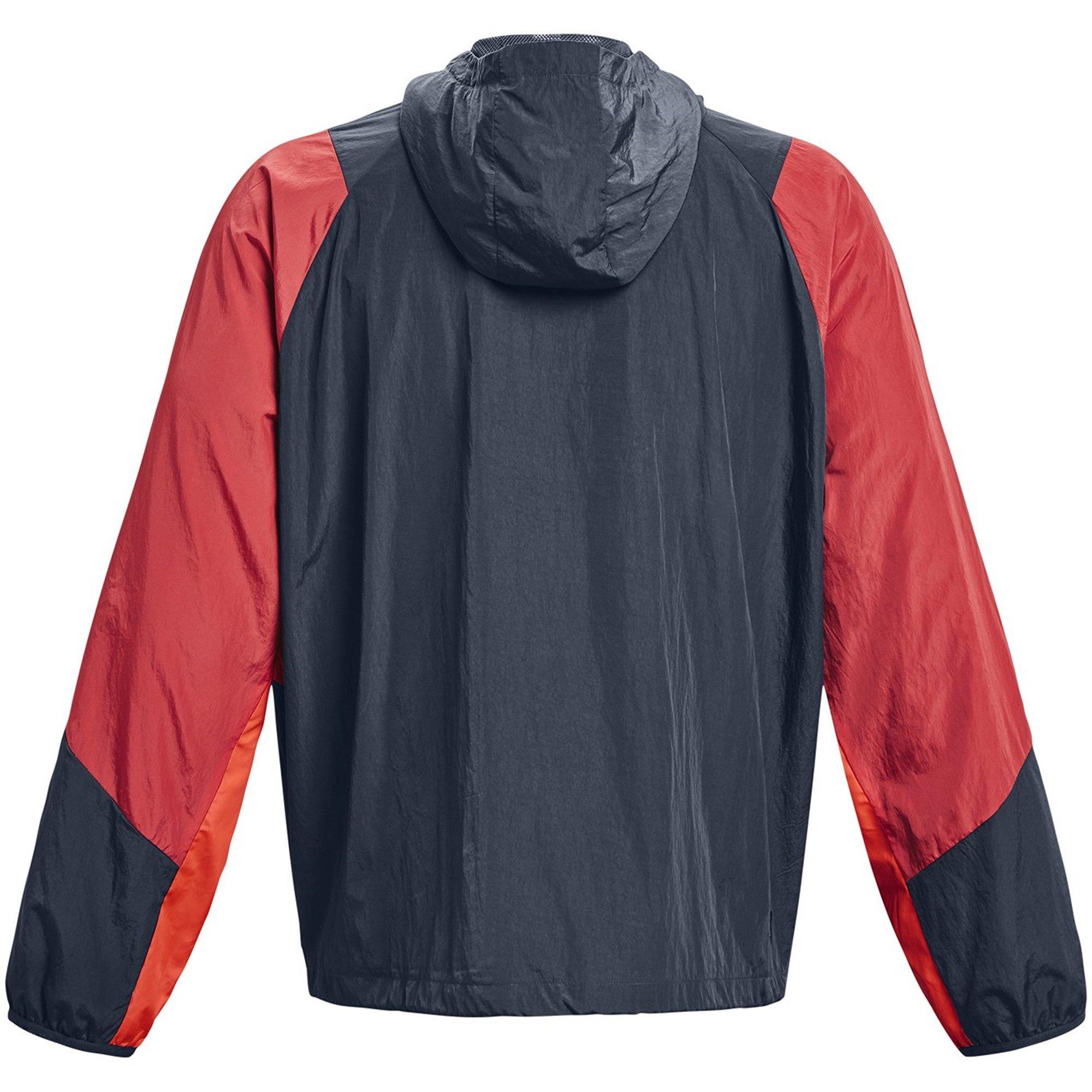 Under Armour Under Armour Ua Rush Woven 1/2 Zip Anorak Tracksuit Top Mens