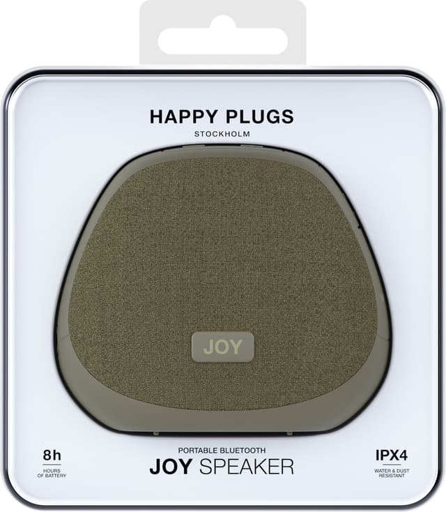 Happy Plugs Joy bærbar højttaler (grøn)