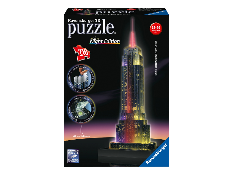 3D-puzzel night edition
