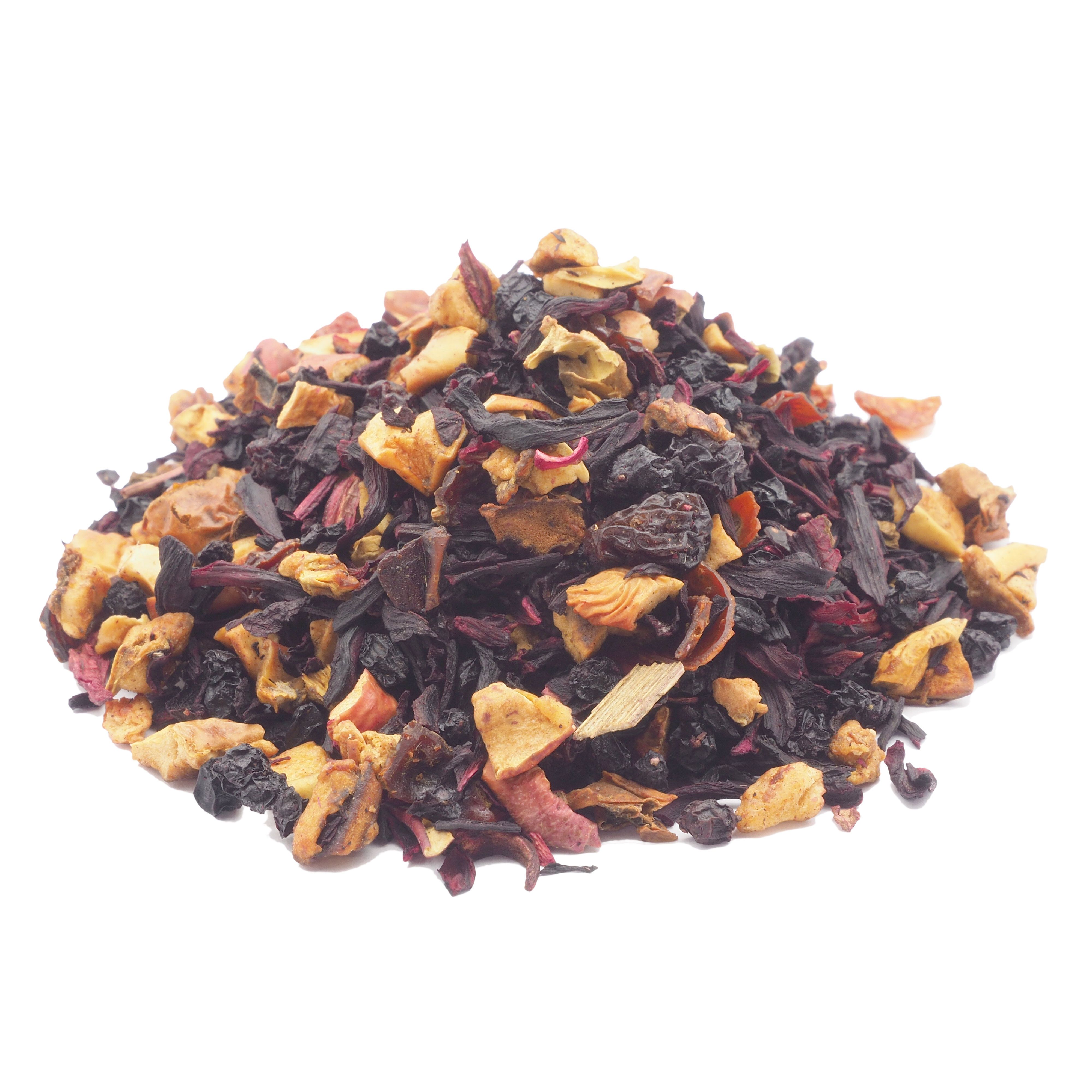 tea4me Vanille-Kirsch-Früchtchen Früchtetee mit Vanille-Kirsche-Geschmack