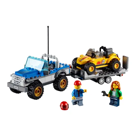 LEGO® City 60082 Strandbuggy mit Allrad-Geländetransporter, 222 Teile