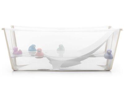 Stokke Flexi Bath Badebalje & Badestøtte, Sandy Beige