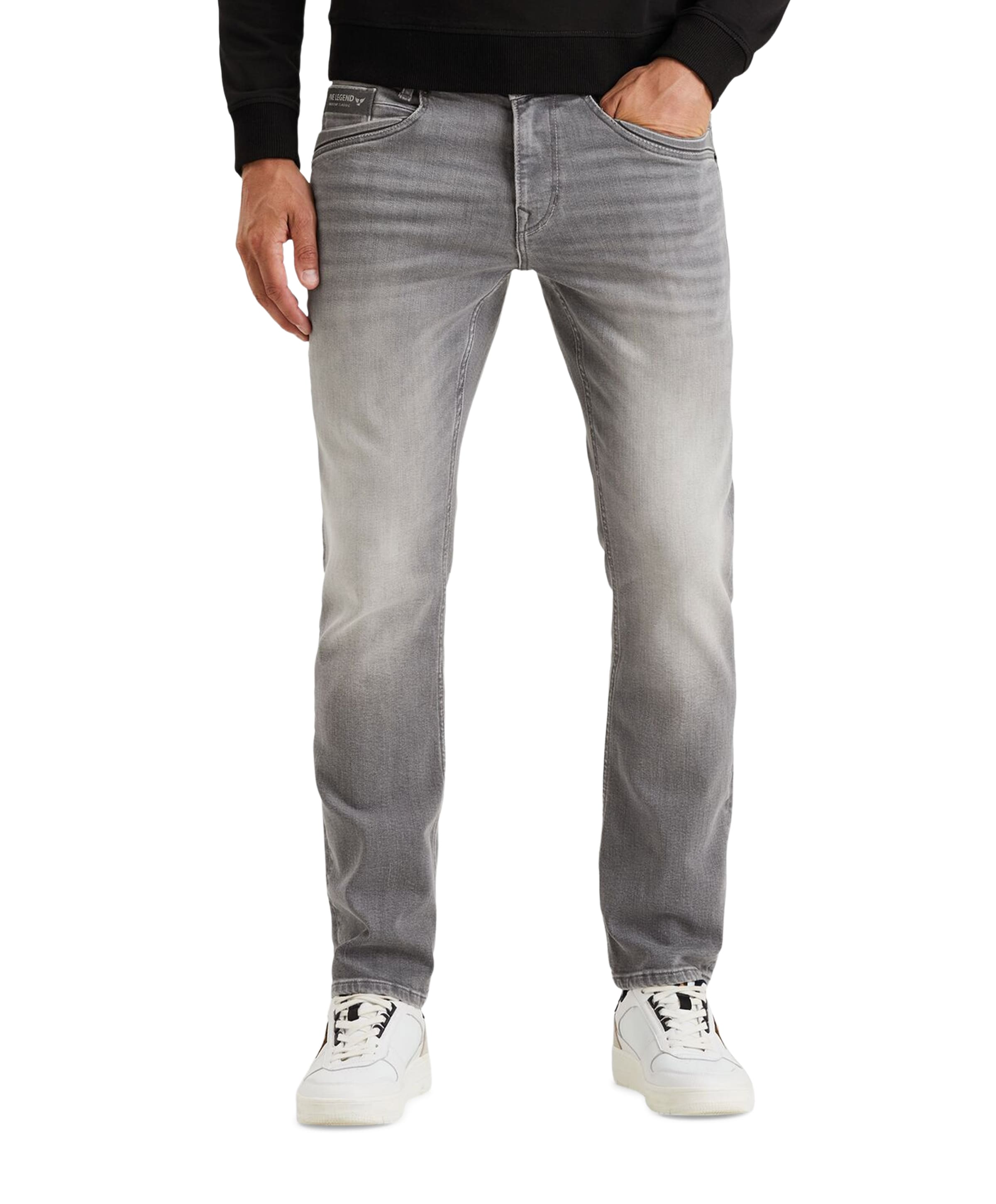 PME Legend SKYRAK TRUE STONE GREY heren jeans grijs