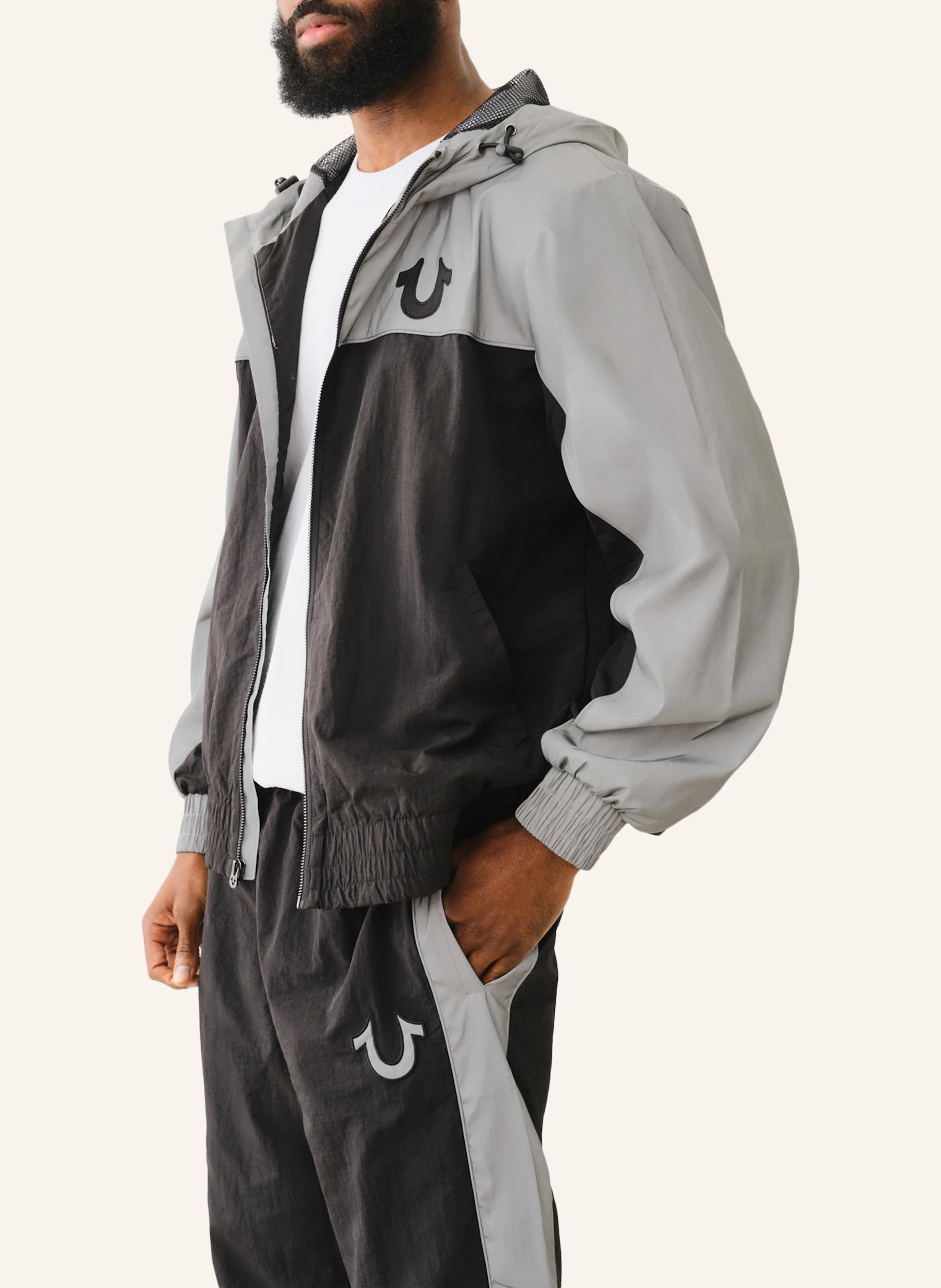 TRUE RELIGION Nylonjacke Reflective