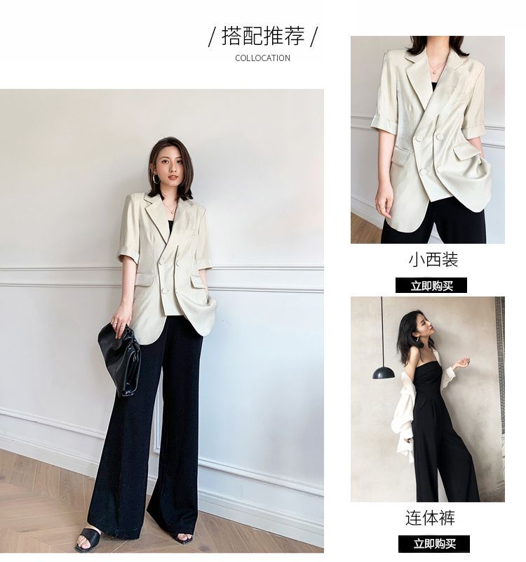 Godeko - Strapless jumpsuit met wijde pijpen
