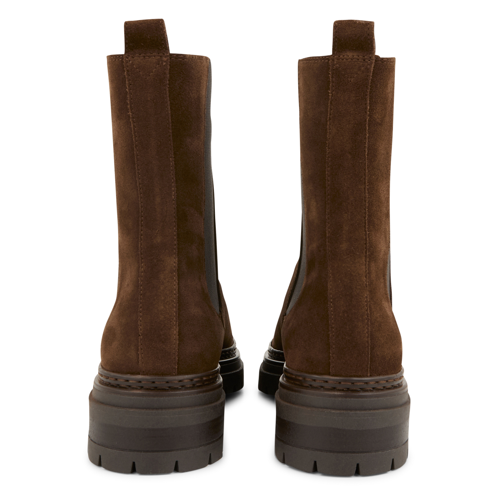 CLOVER - Bottines en cuir | Marron