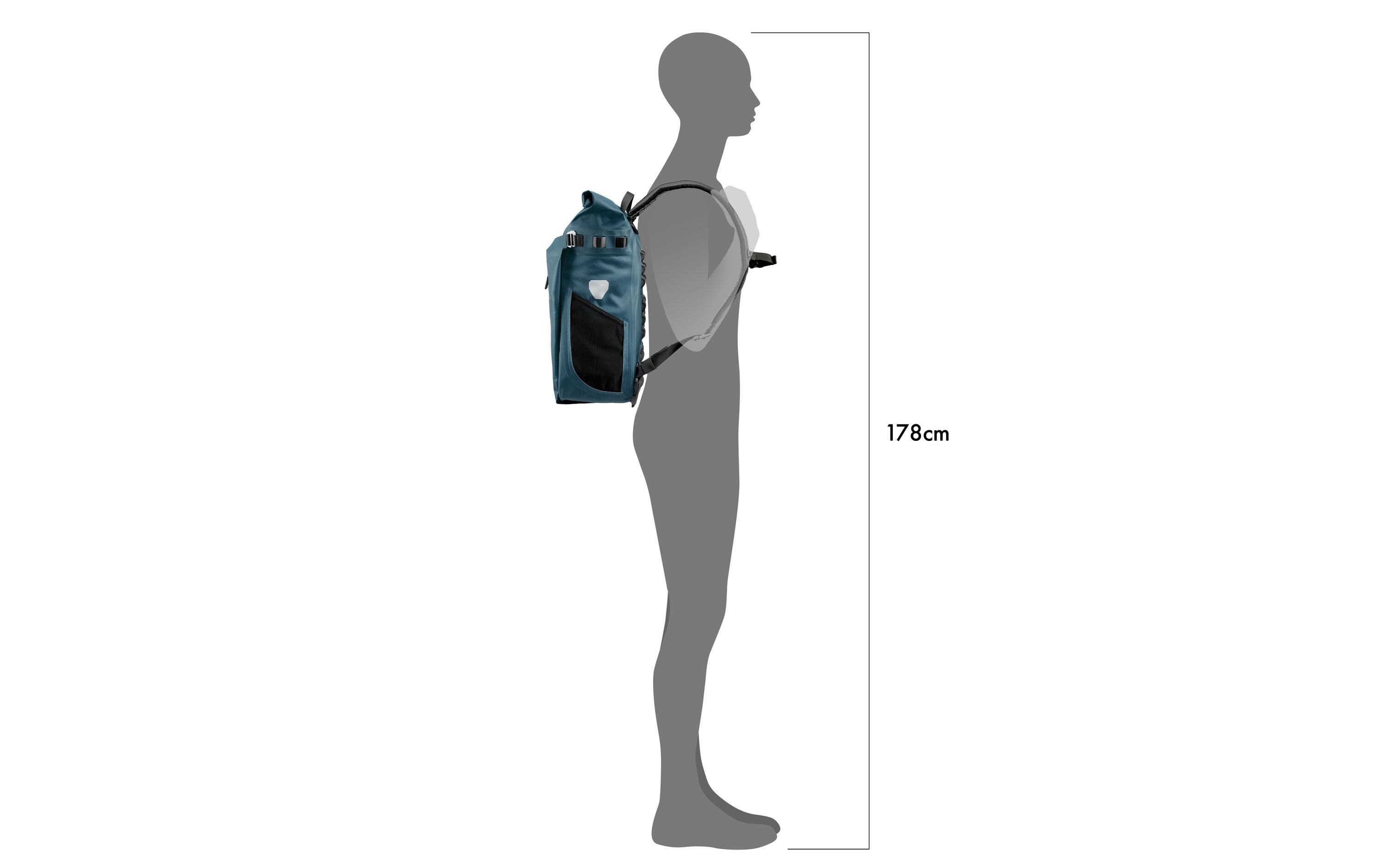 Rucksack Vario PS 26 l, Petrol<br>Rucksack und Radtasche