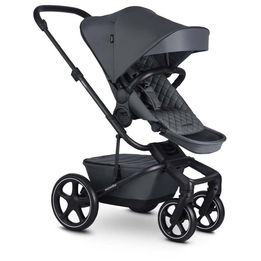 Easywalker Harvey5 Premium frame met zit Mineral Grey - frames met zit - Prénata