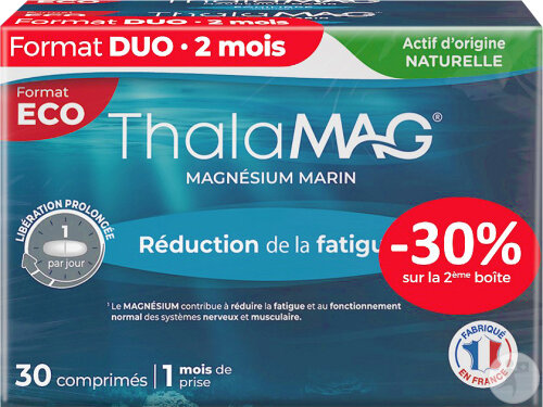 Thalamag Magnésium Marin Équilibre Intérieur Duo 2x30 Comprimés
