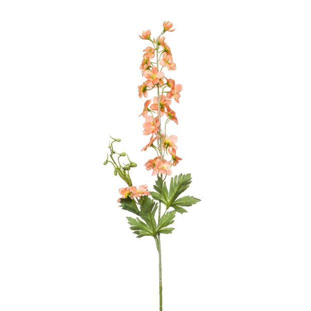 Kunstbloem Delphinium - 77cm - oranje