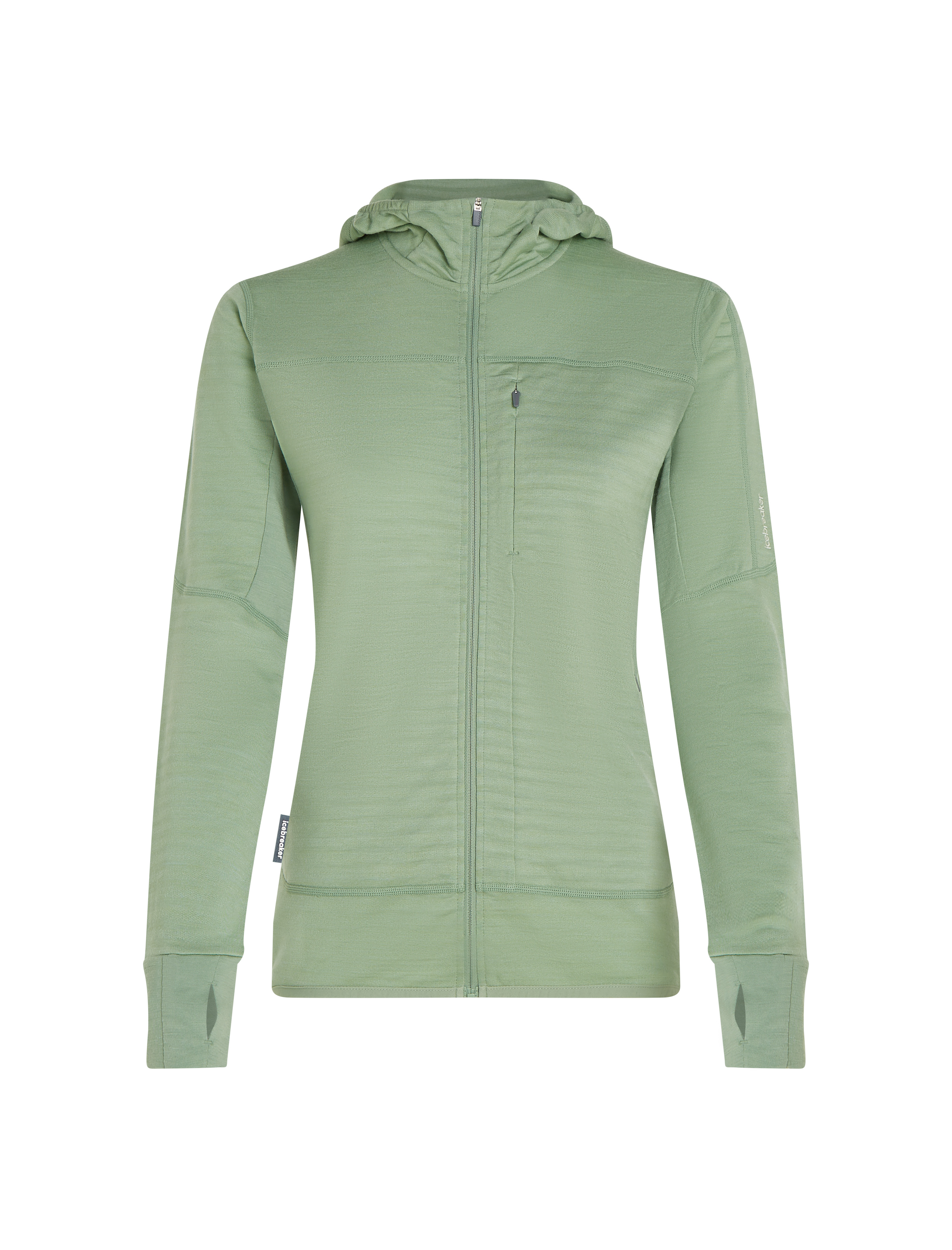 W Merino 300 RealFleece Descender LS Zip Hoodie