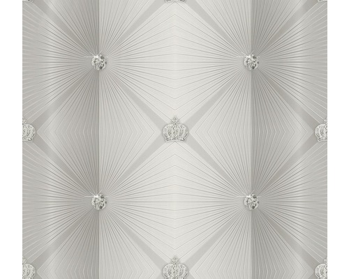 Vliesbehang 54841 Glööckler Imperial Grafisch grijs