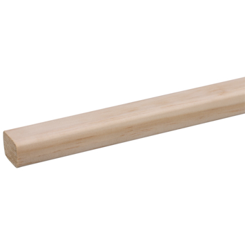 Lat geschaafd grenen D-vorm 18x23mm 210 cm