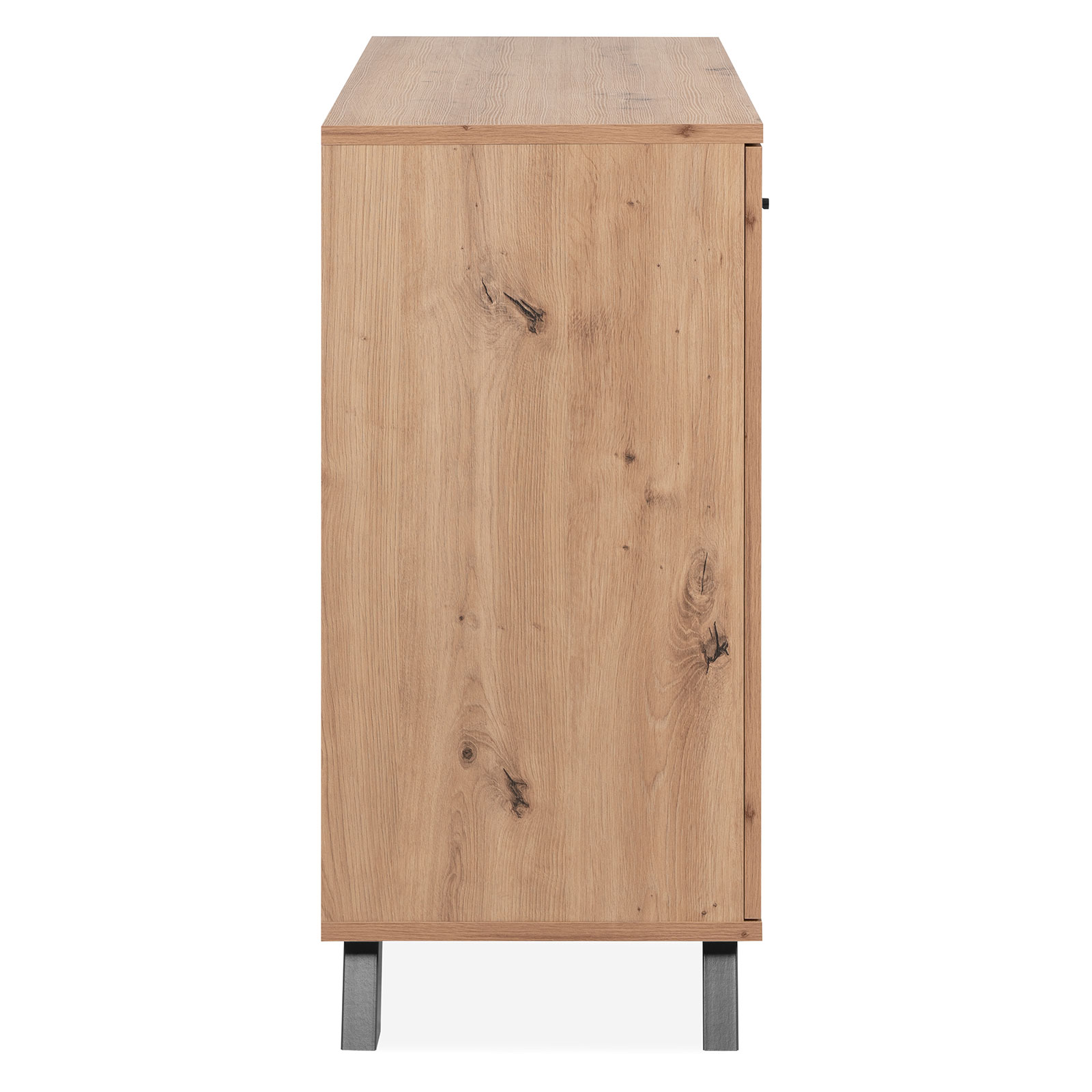 Kommode MEDAN - Artisan Eiche - anthrazit - 118 cm breit