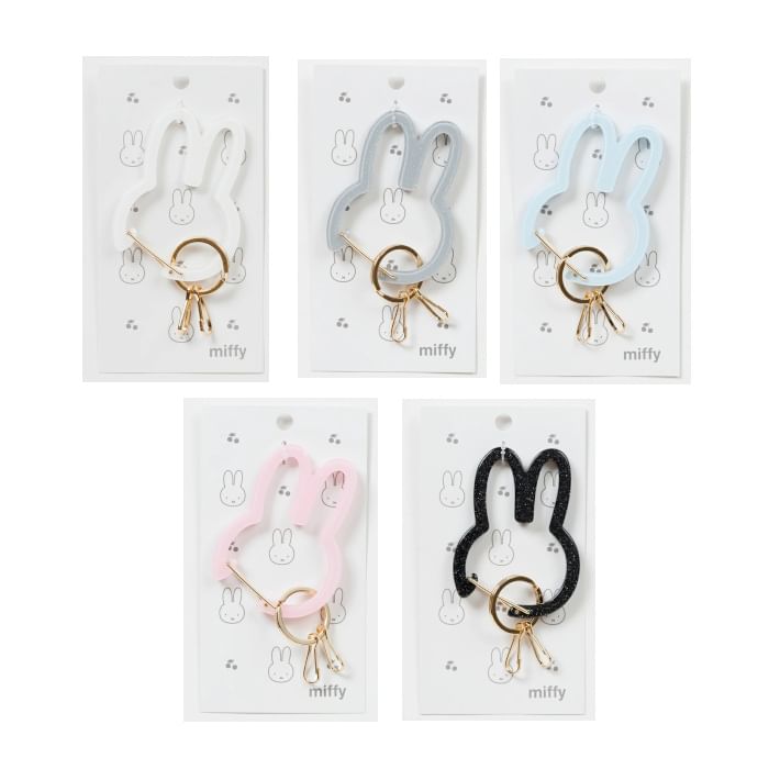 fab.JAPAN - Nijntje KIES OP KLEUR Acryl Karabijnhaak / Sleutelhanger
