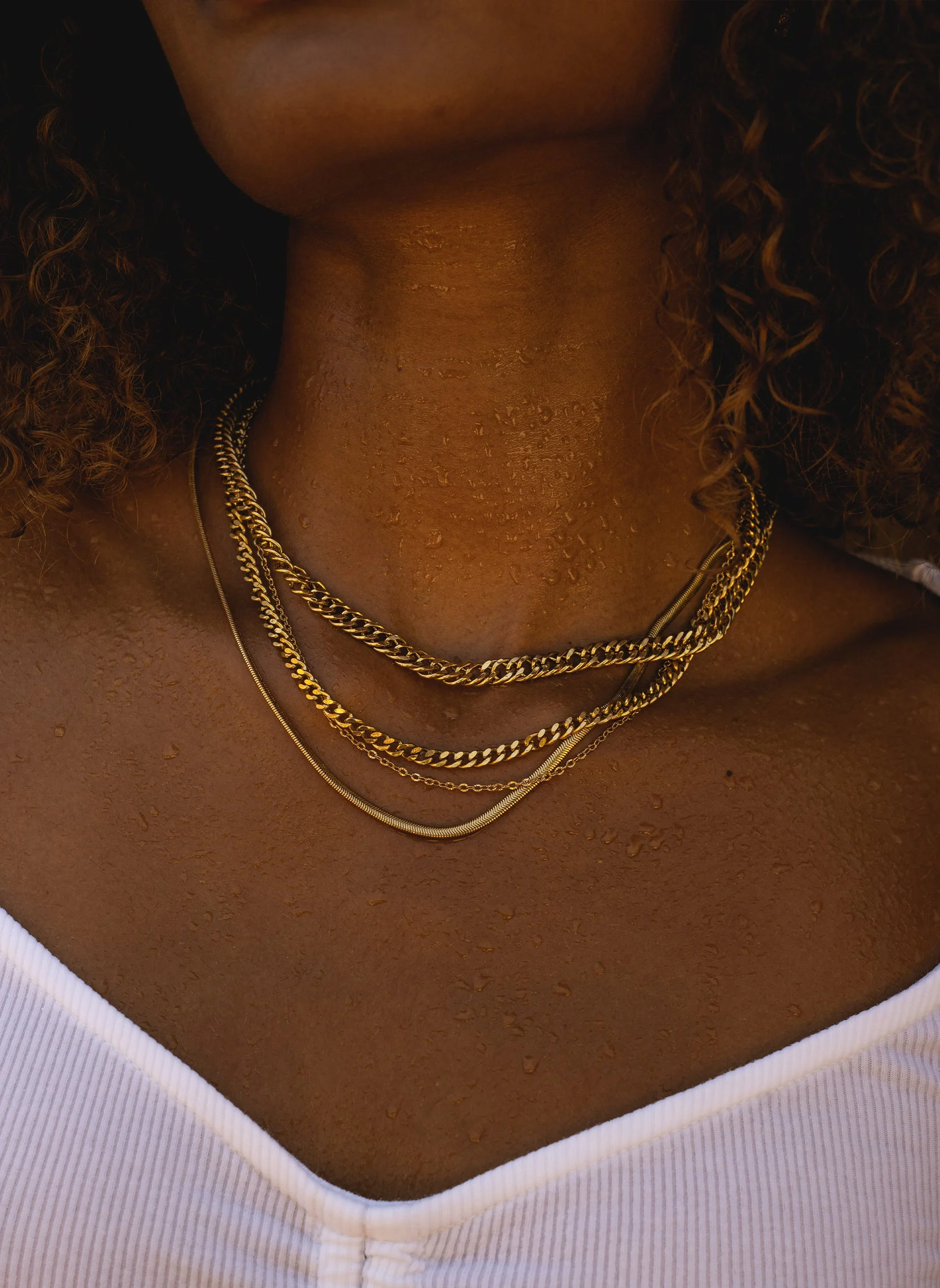 CARINA - Bracelet chaîne carina | Doré