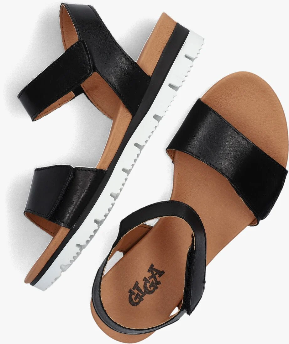 GIGA zwarte giga sandalen g4285