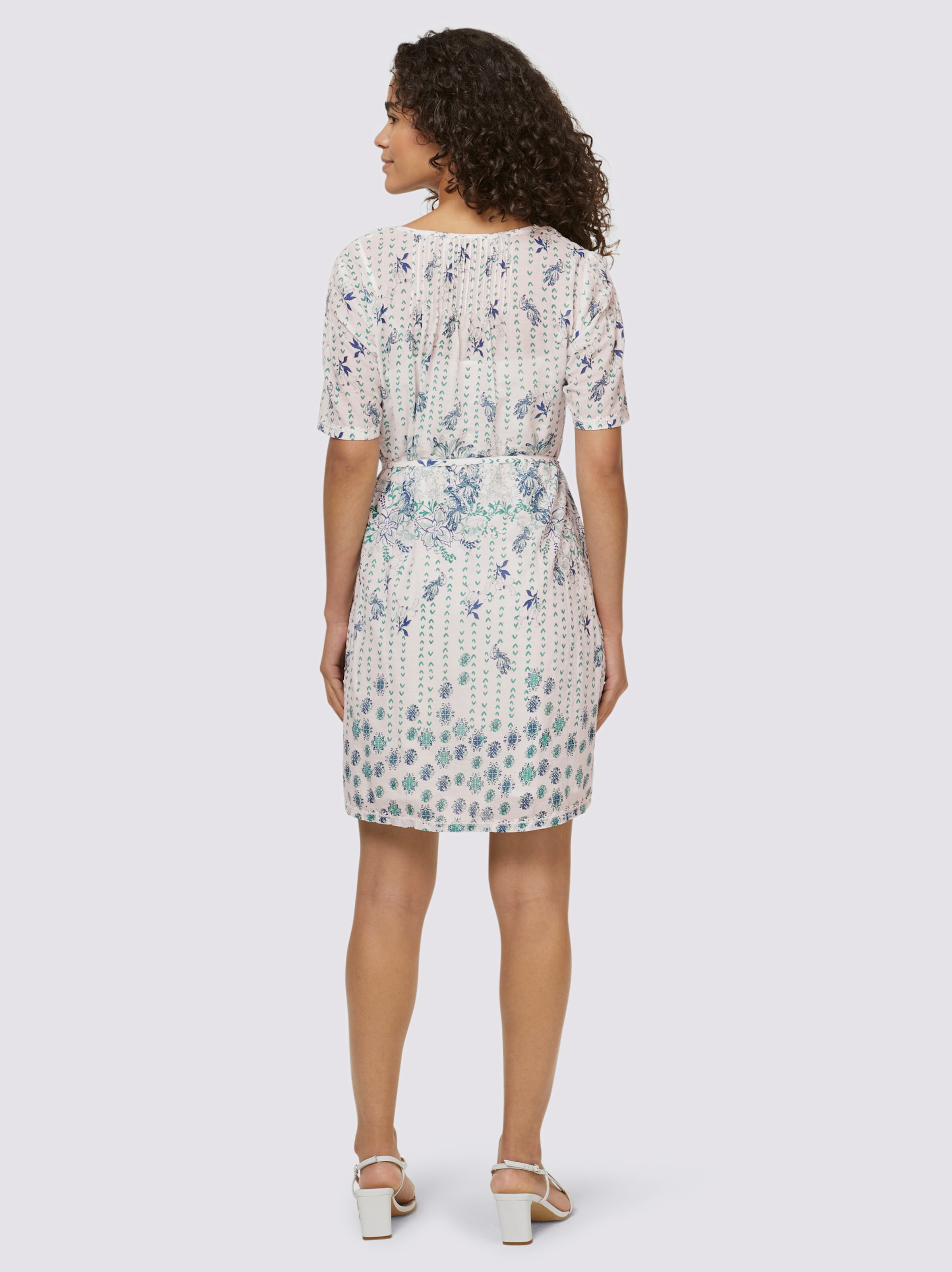 Druck-Kleid