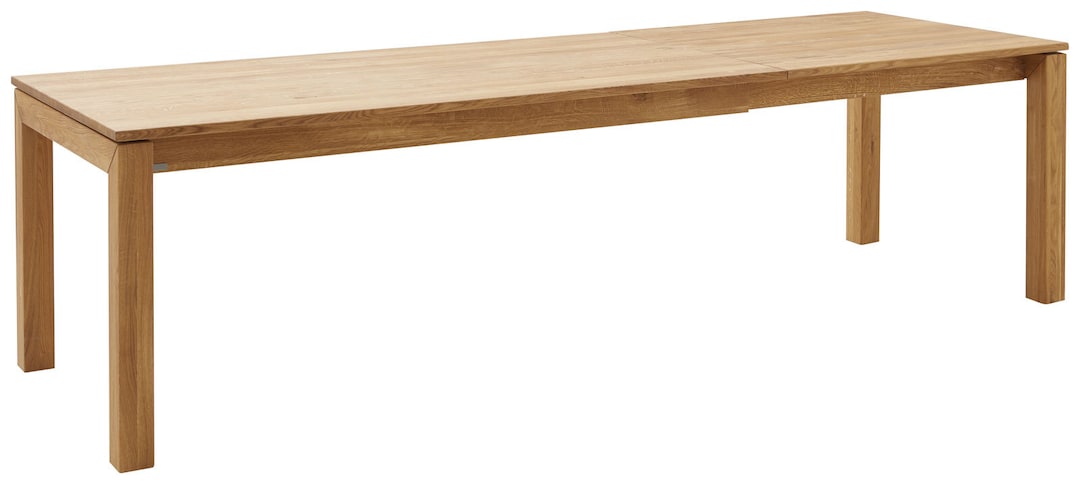Esstisch LOFT 180-280 x 90 cm Eiche braun