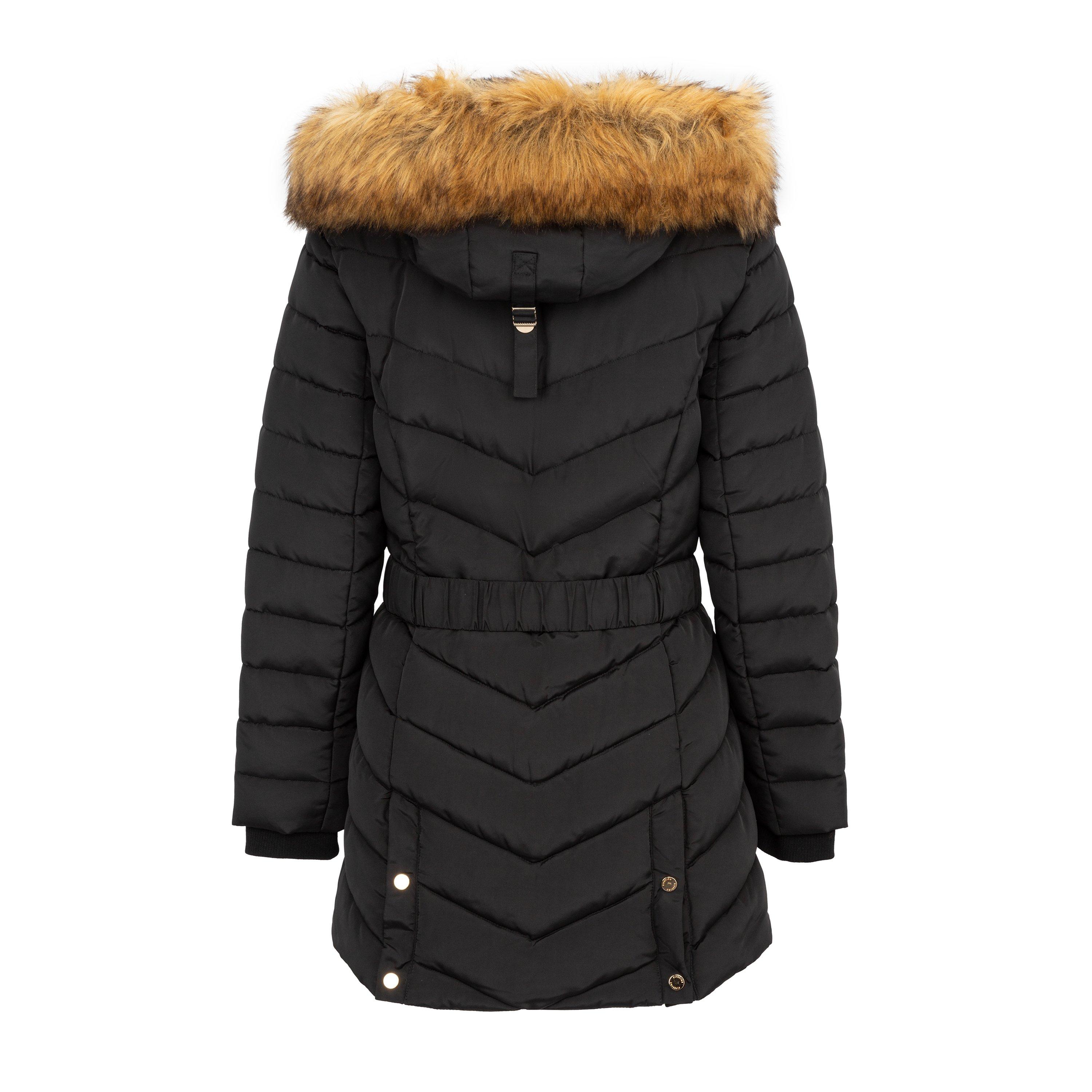 Firetrap Belt Bubble Jacket Womens
