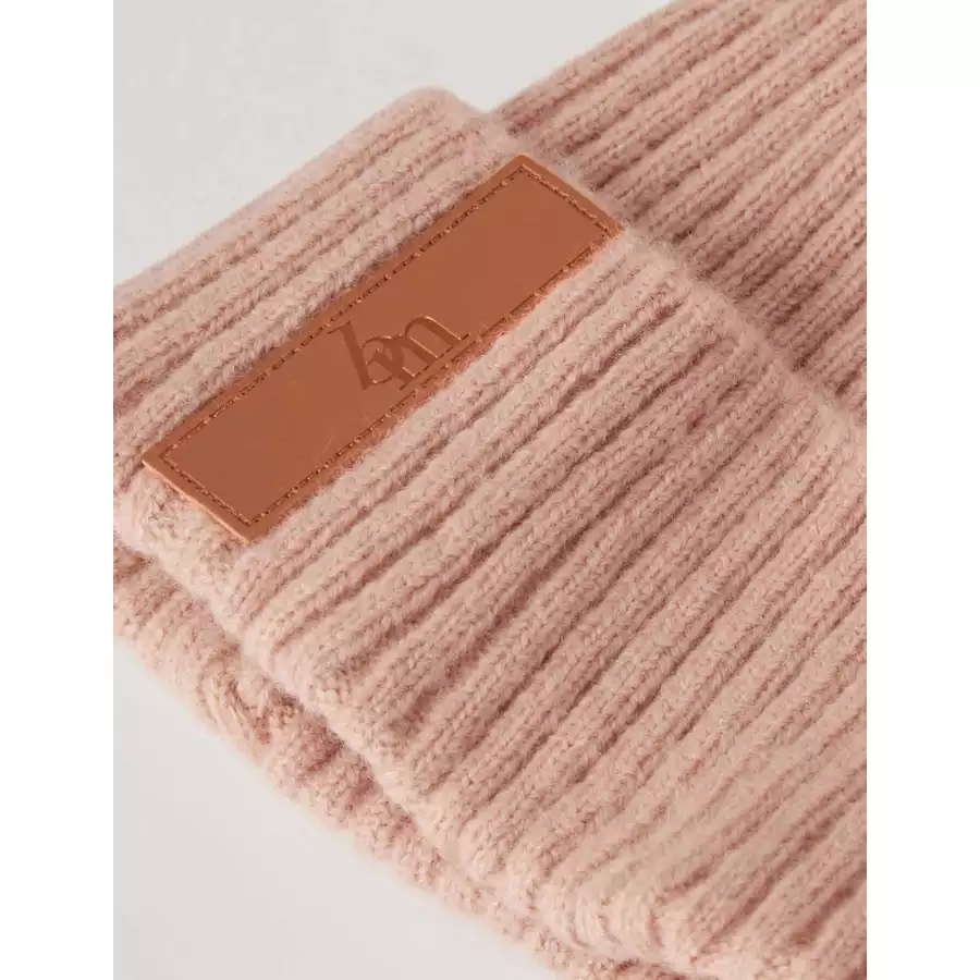 BabyMocs Mütze Vegan pink