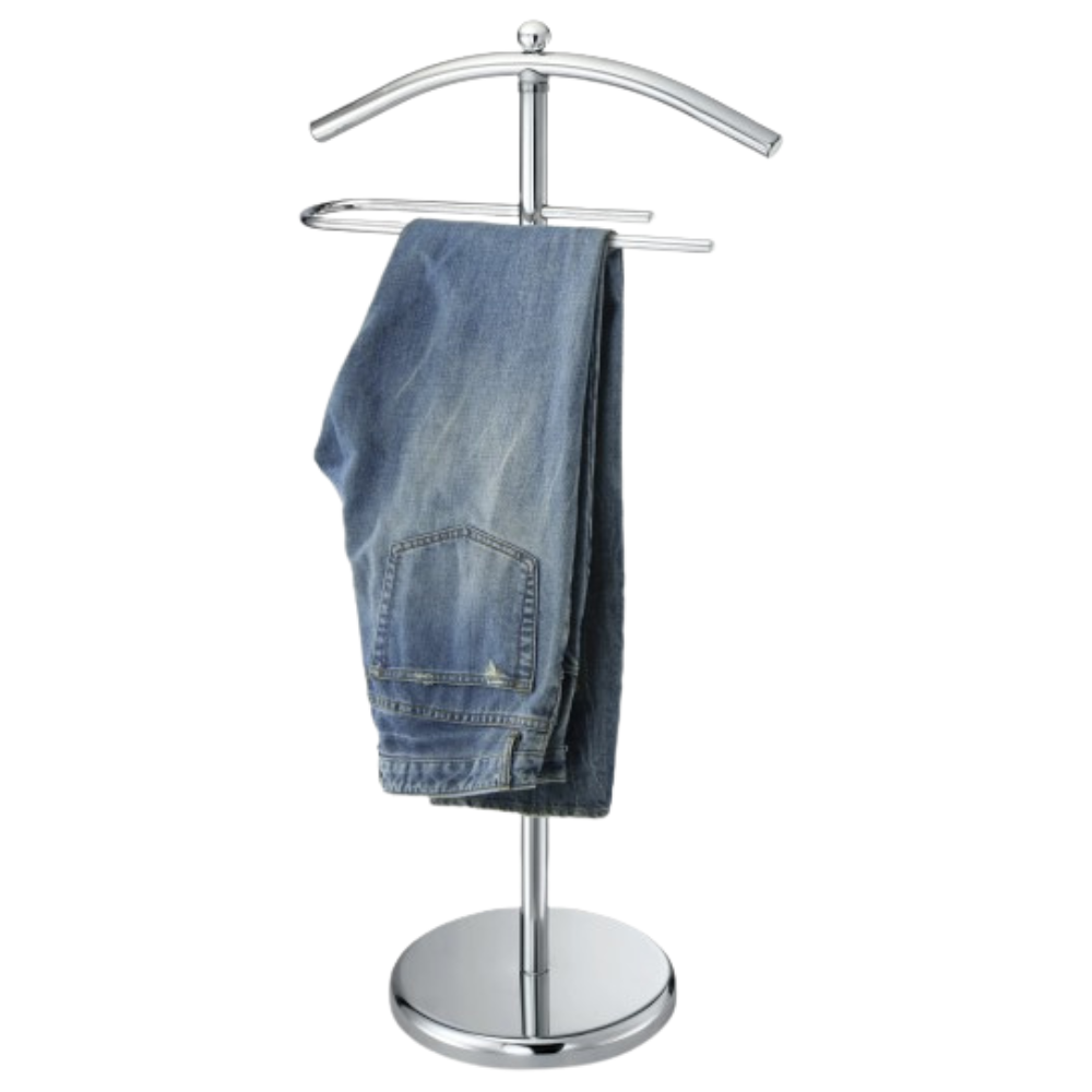 MISOU Dressboy Kledingstandaard Kledinghouder Kledingrek Zilverkleu...