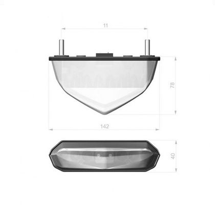 Feux arrière Barracuda TIGER LED Universel