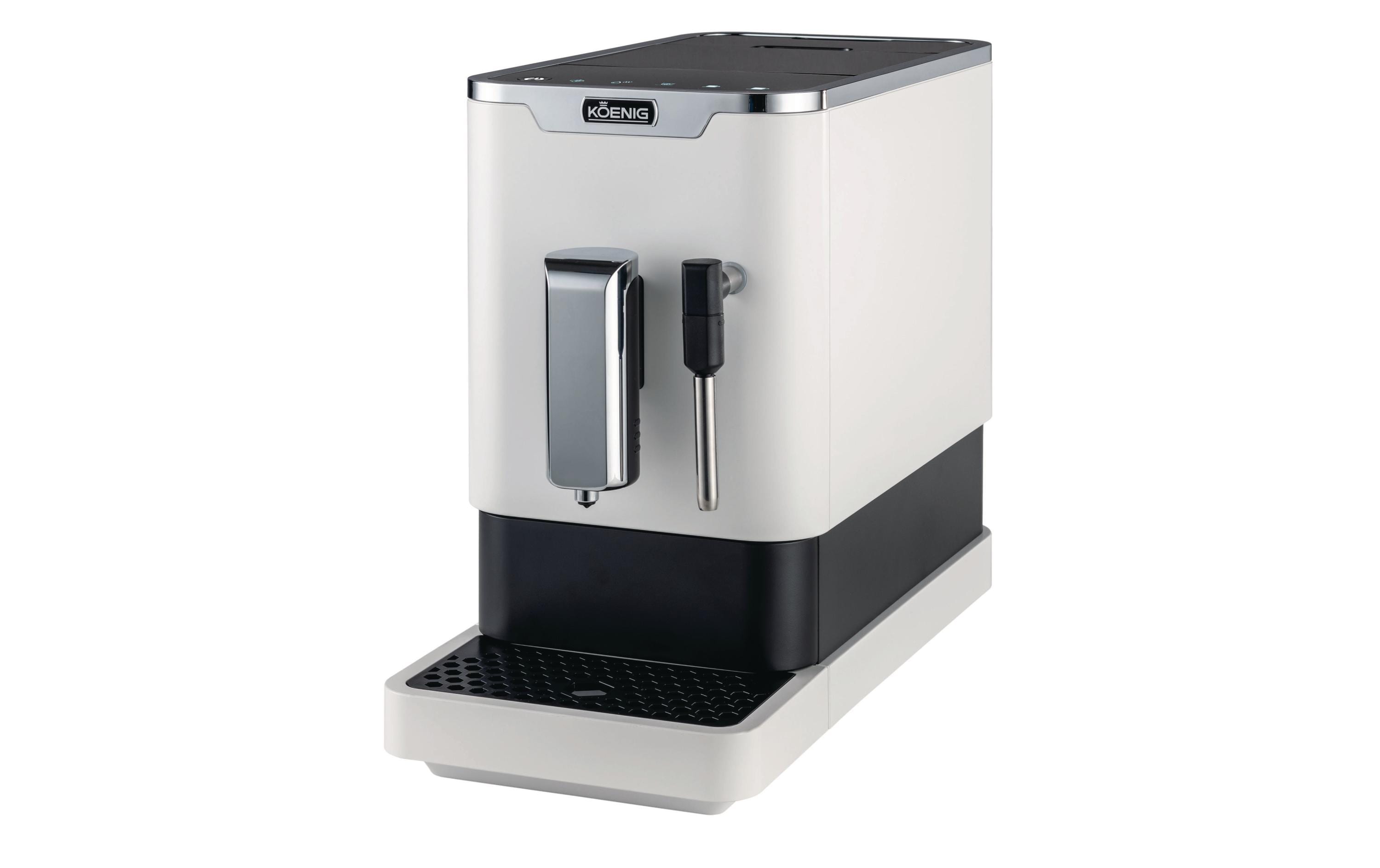 Kaffeevollautomat Finessa Milk Weiss, Schwarz<br>Kompakter Kaffeevollautomat