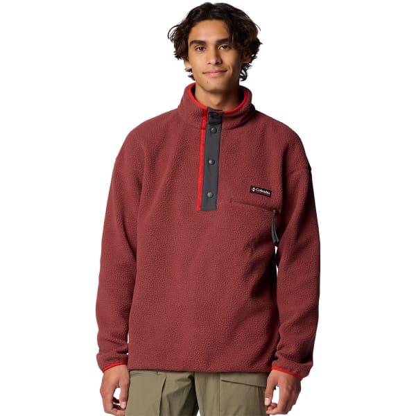 Sweat polaire COLUMBIA HELVETIA II HALF SNAP FLEECE SPICE