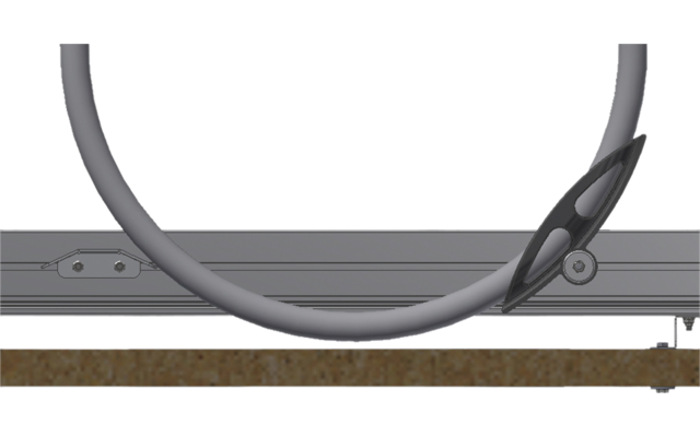 Weih-tec Slide Move HG-250 Fahrradträger für Heckgarage 2 Fahrräder