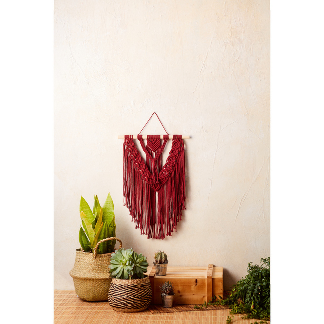 Makramee-Knüpf-Set - Wandbehang - Colors of the Earth