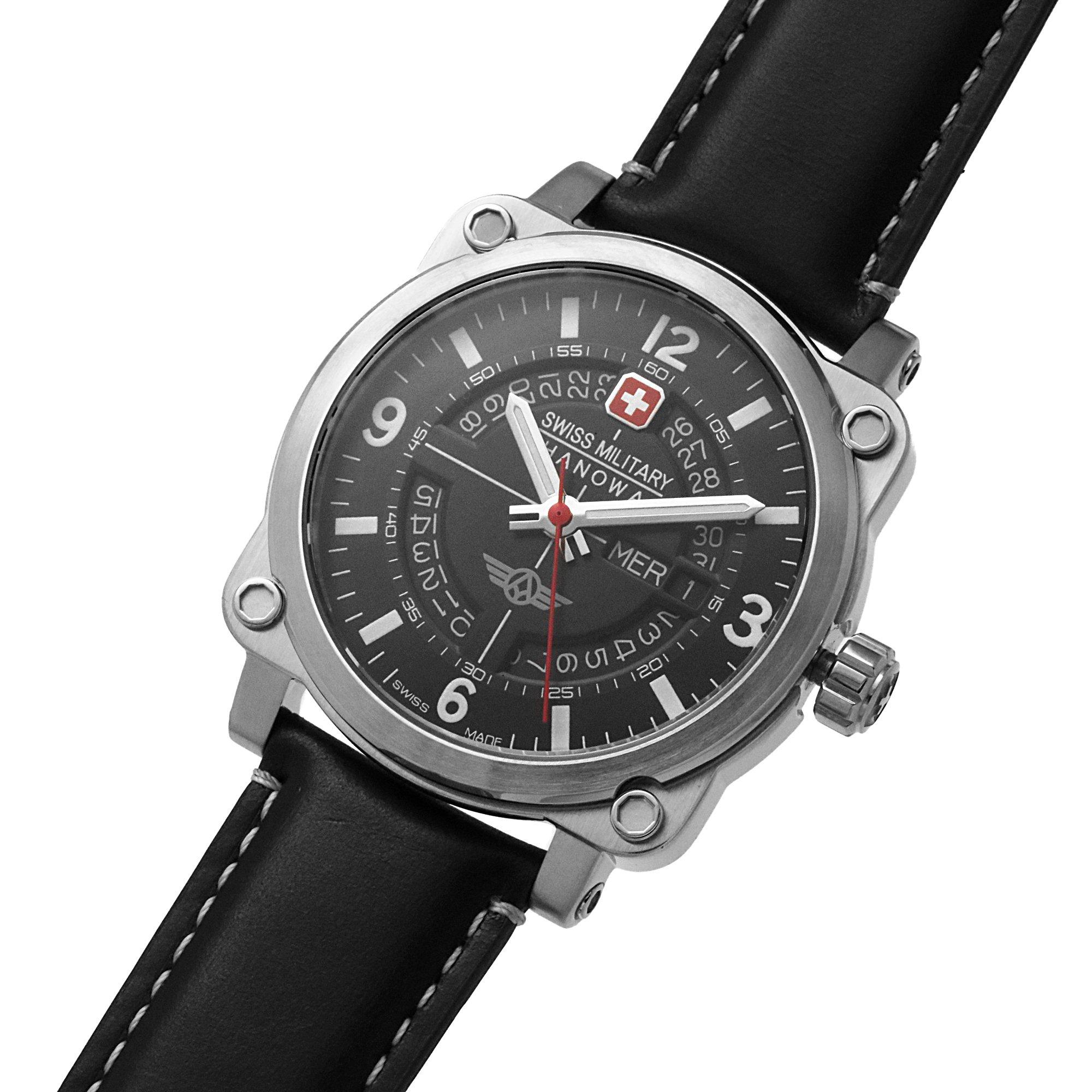 Swiss Military Hanowa Aerograph Stainless Steel Sports Analogue Quartz Watch