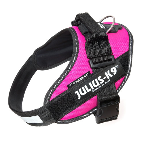 Coleira ergonômica para cães Julius K9 IDC Powair na cor fúcsia